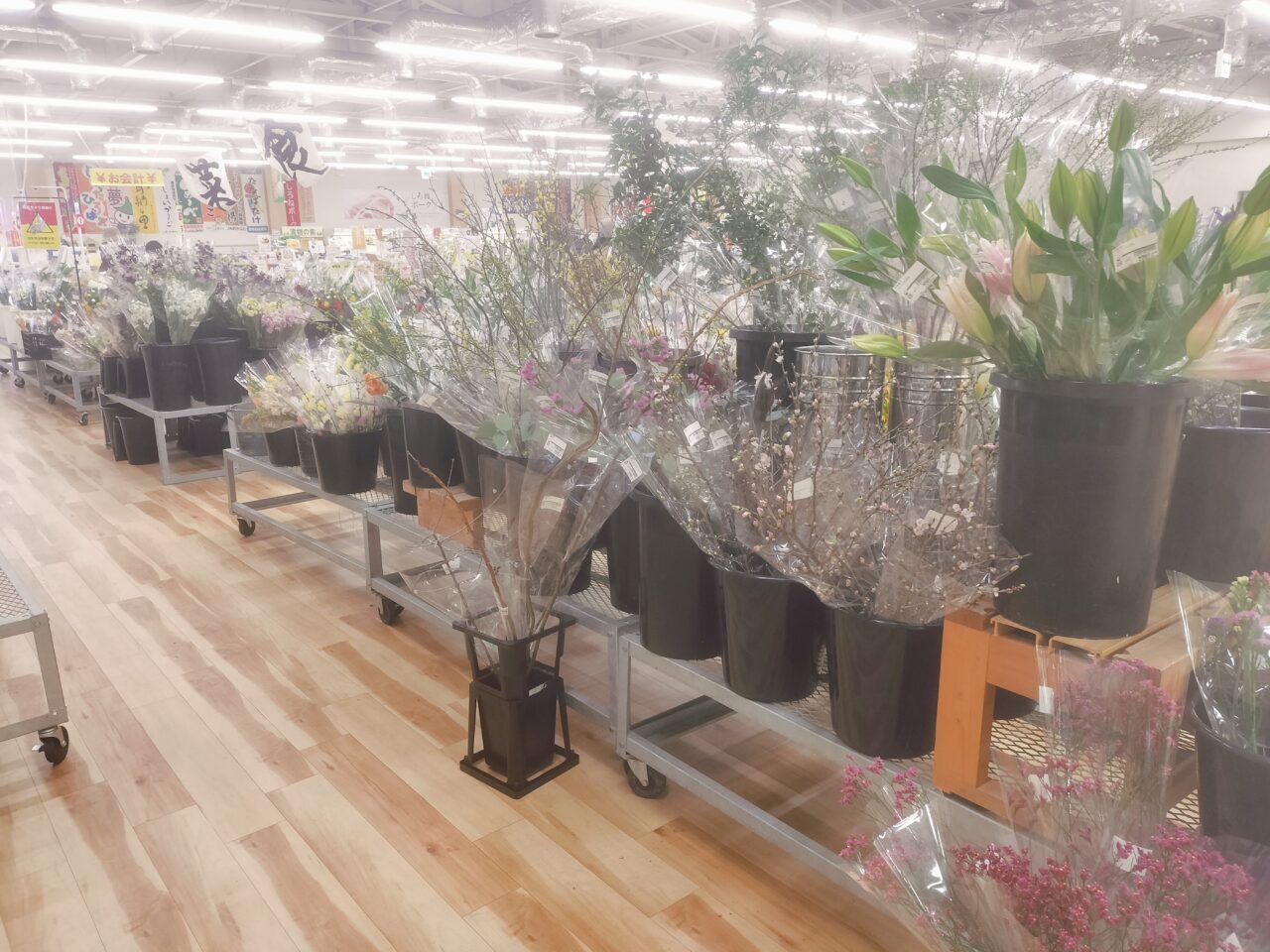 いっぺこ～と花売り場