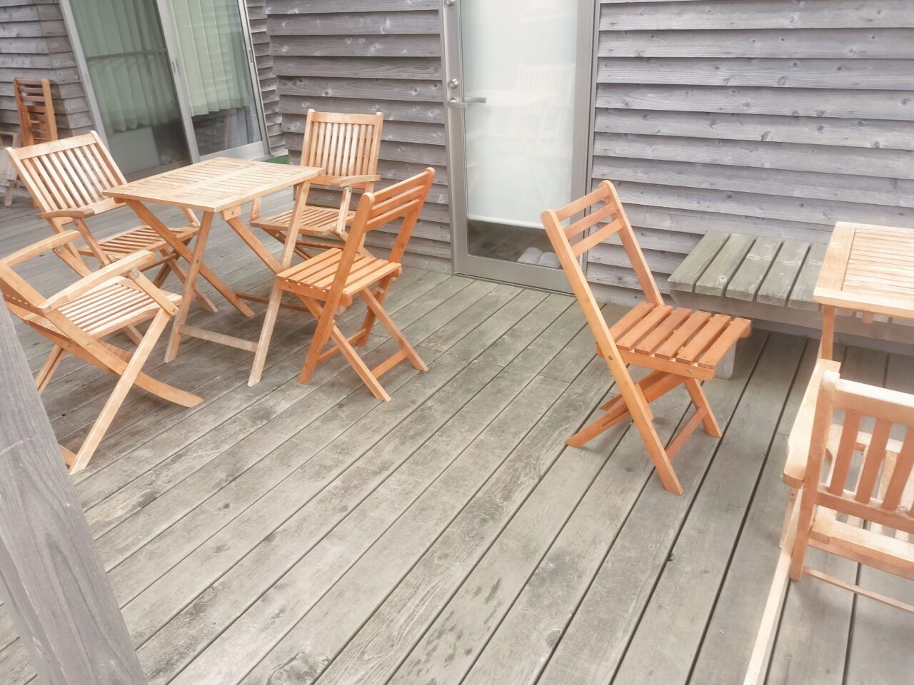 Taibow! coffee&gelato softテラス席