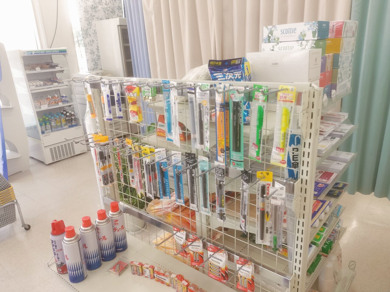 おはようmarket店内文房具コーナー