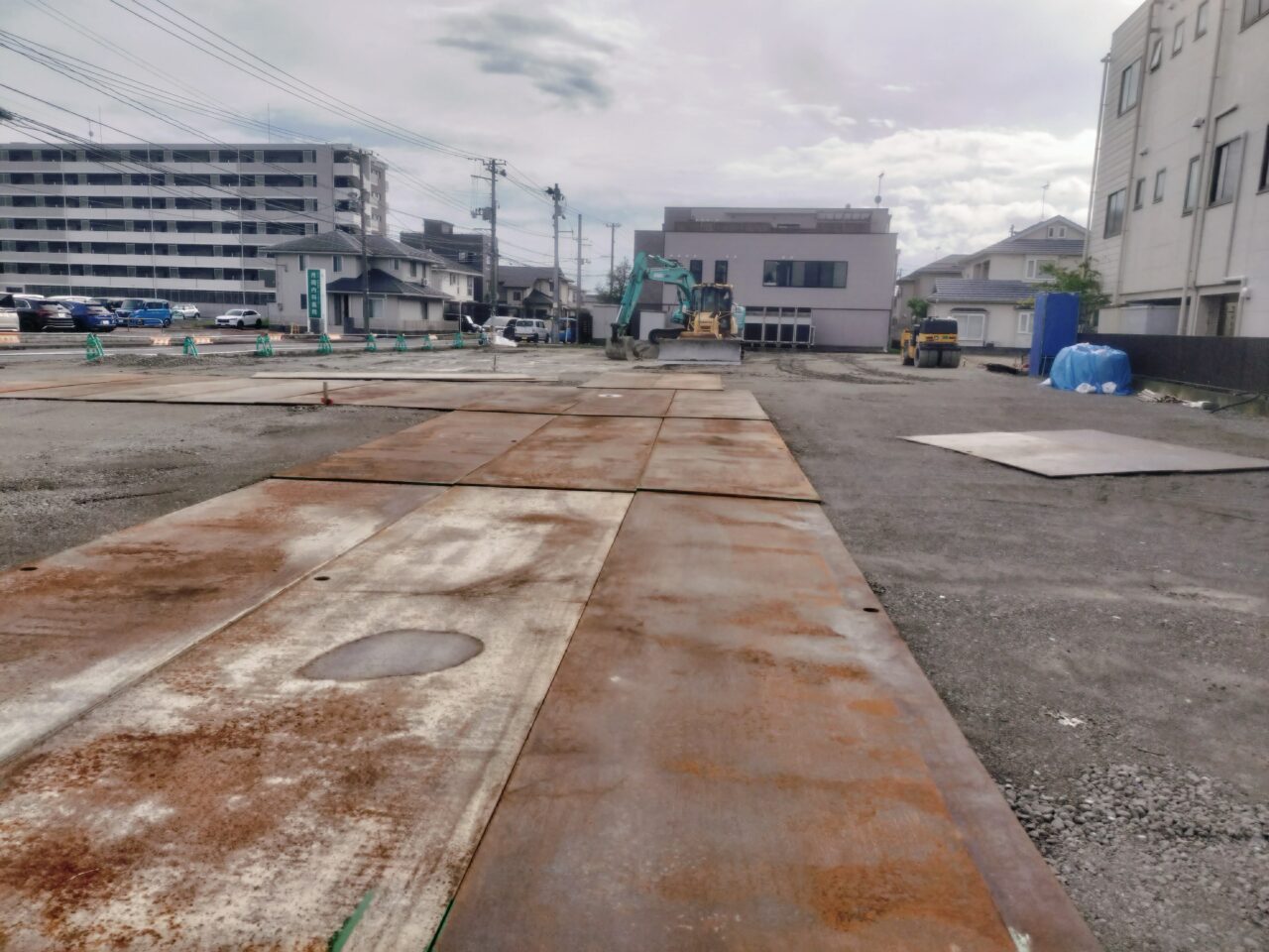 セブンイレブン小針4丁目店工事現場