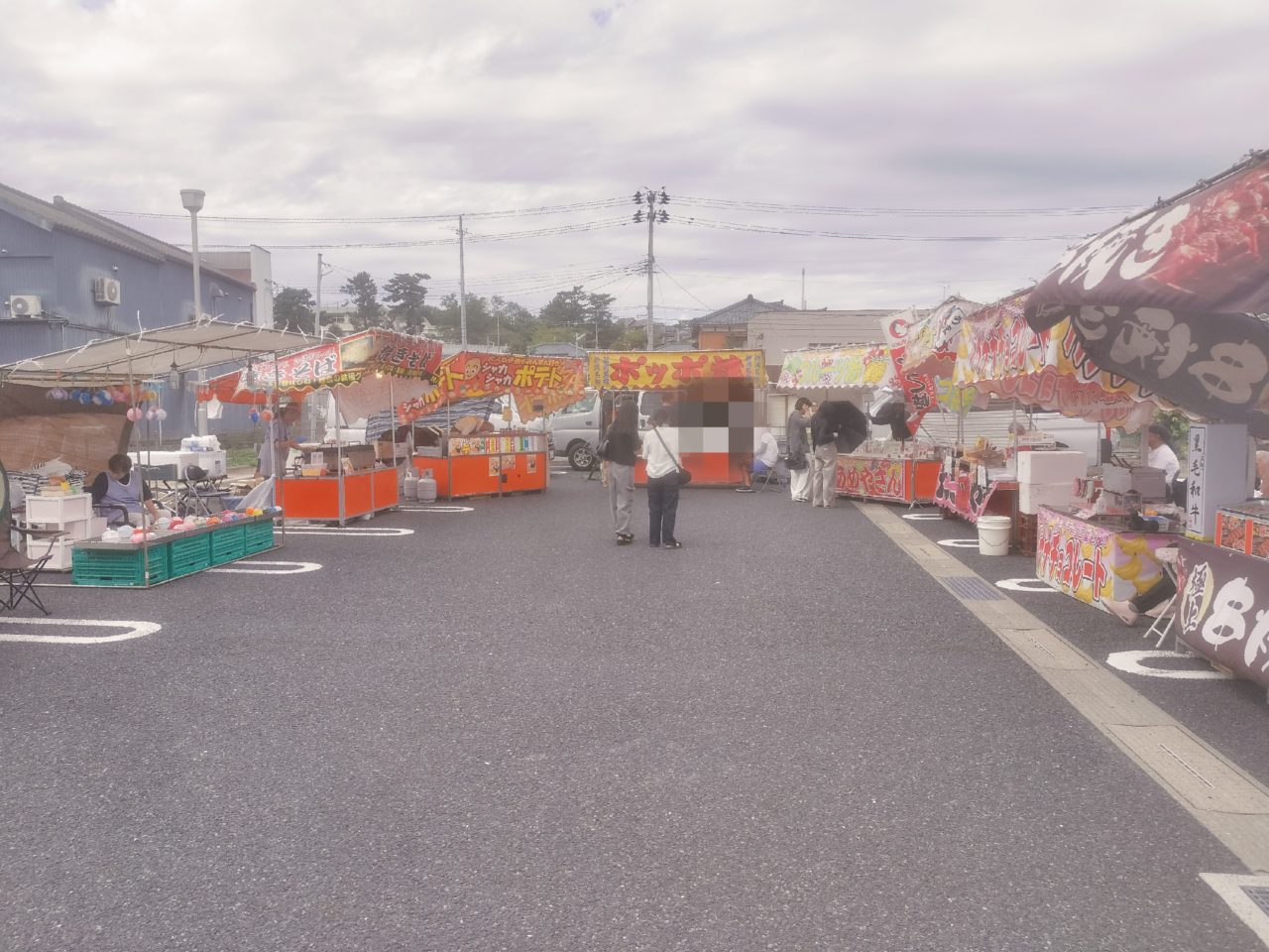 内野まつり露店