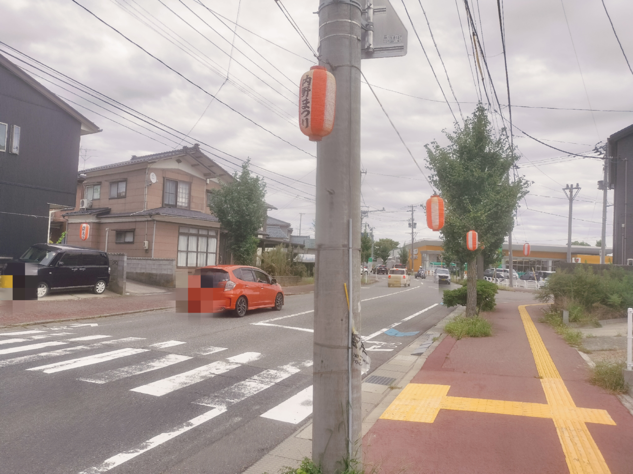 内野まつり提灯